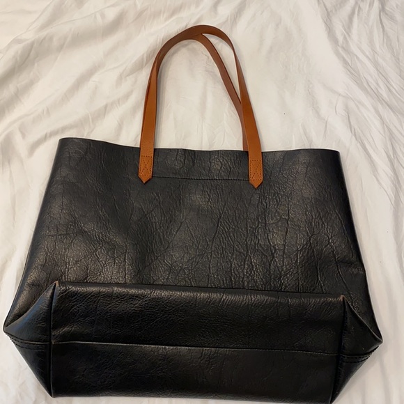 Madewell The Transport Tote - True Black Brown - Picture 10 of 11